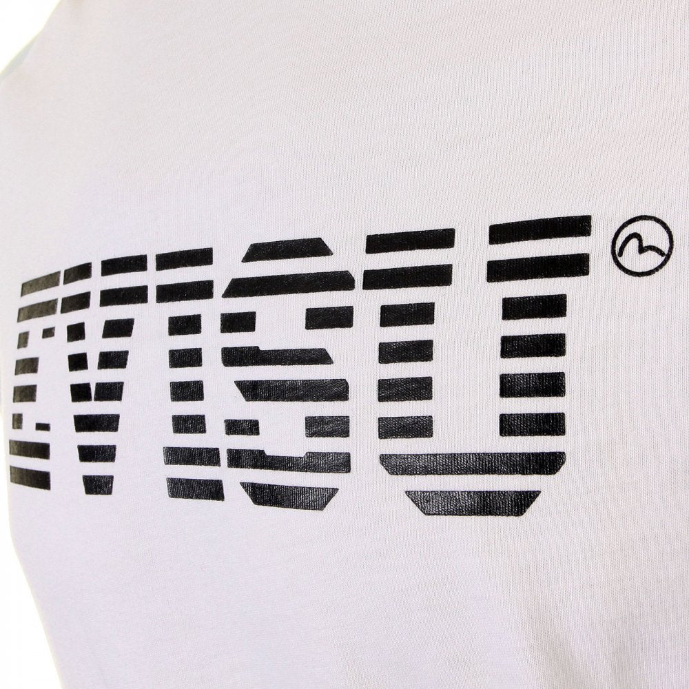 Original and Rare White with Sky Blue Short Sleeve T-Shirt