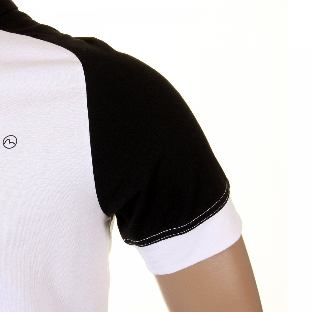 Early and Rare White with Black Short Sleeve T-Shirt