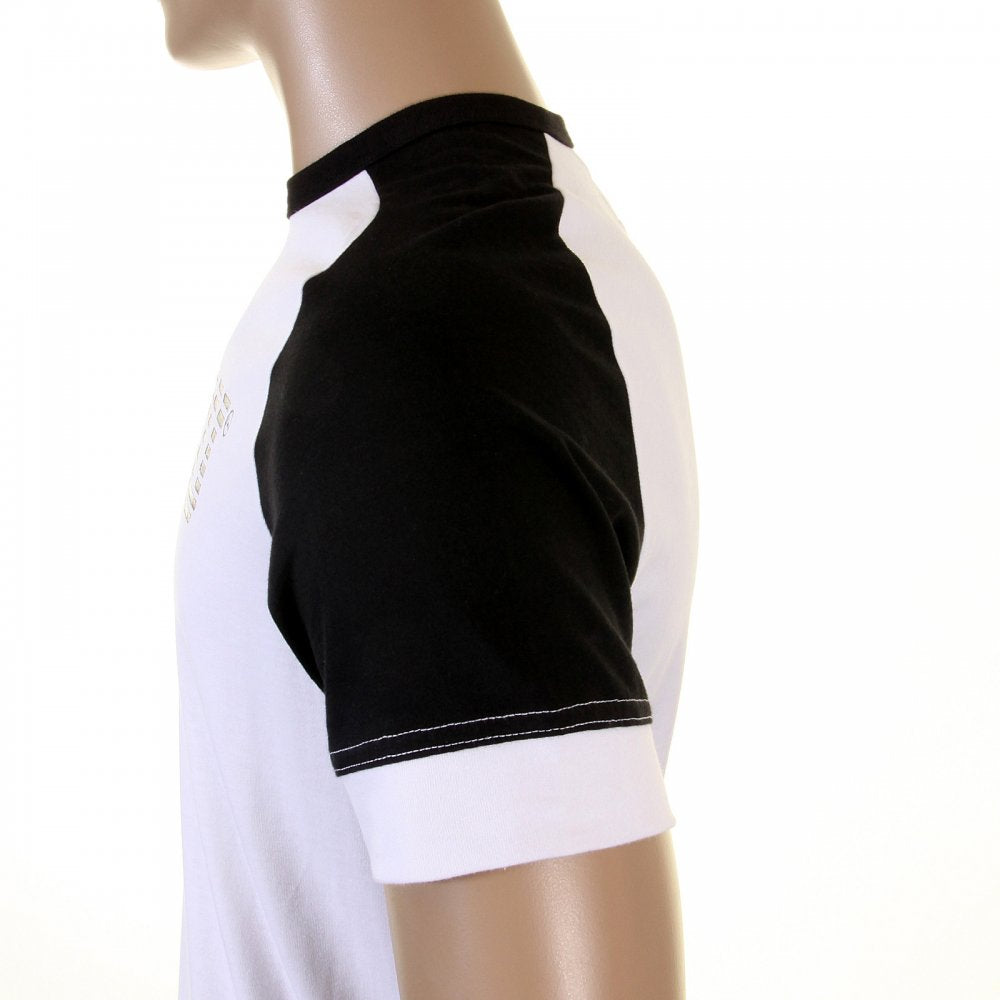 Early and Rare White with Black Short Sleeve T-Shirt