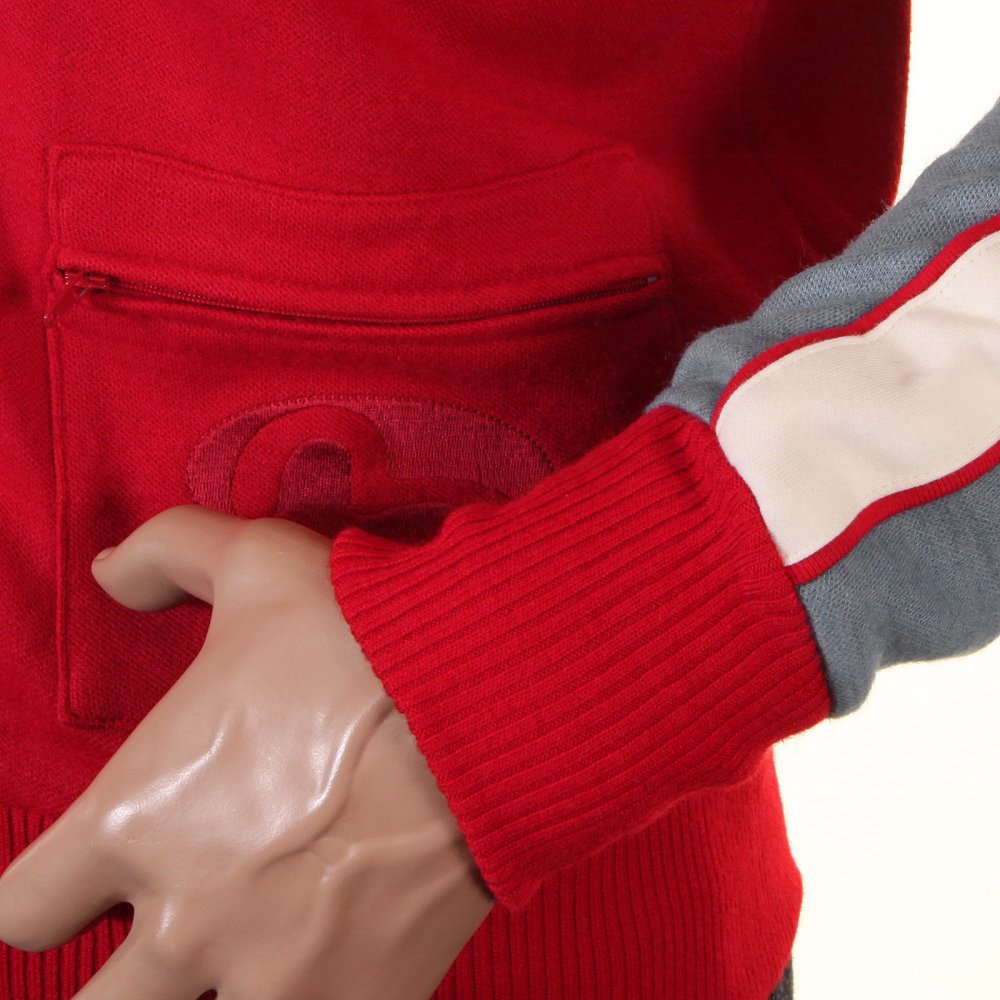 Rare Red Collared Regular Fit Osaka Track Jacket