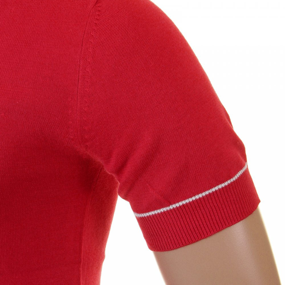 Red Logo Pocket printed T shirt for Men