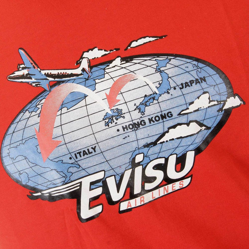 Scarlett Red Original Airline Printed T shirt