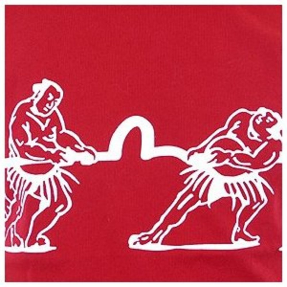 Red Regular Fit Short Sleeve Tug of War T Shirt
