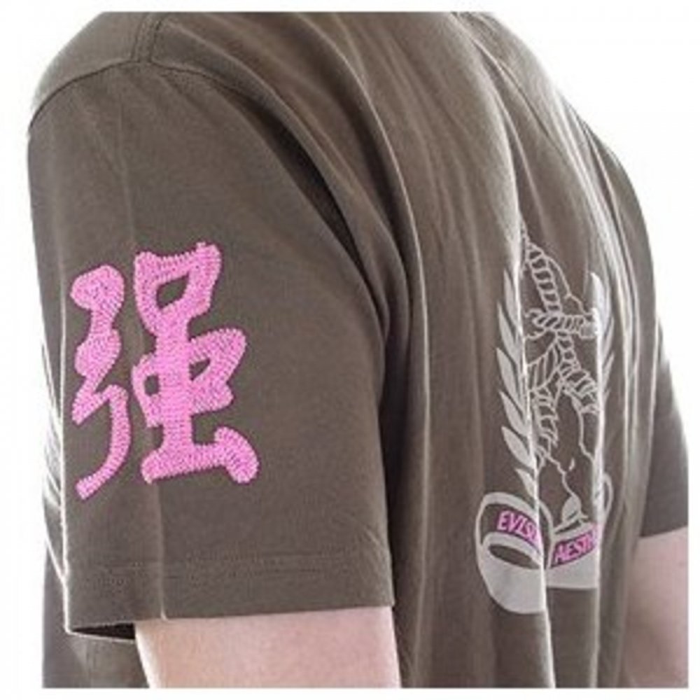 Evisumo Regular Fit Chocolate T Shirt
