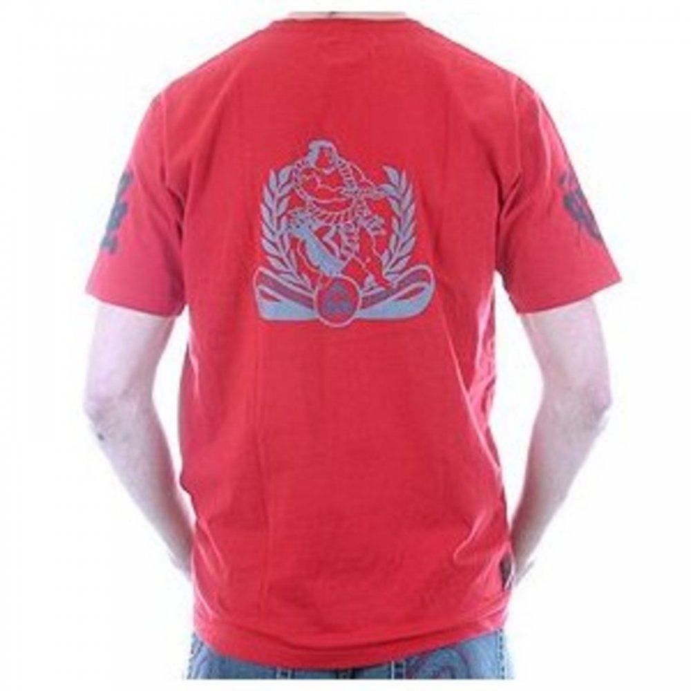 Evisumo Regular Fit Red T Shirt