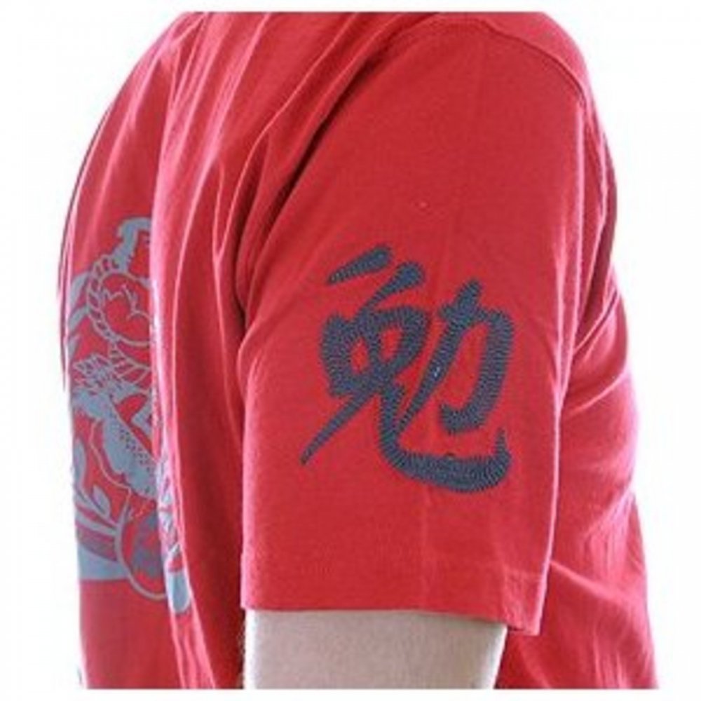 Evisumo Regular Fit Red T Shirt