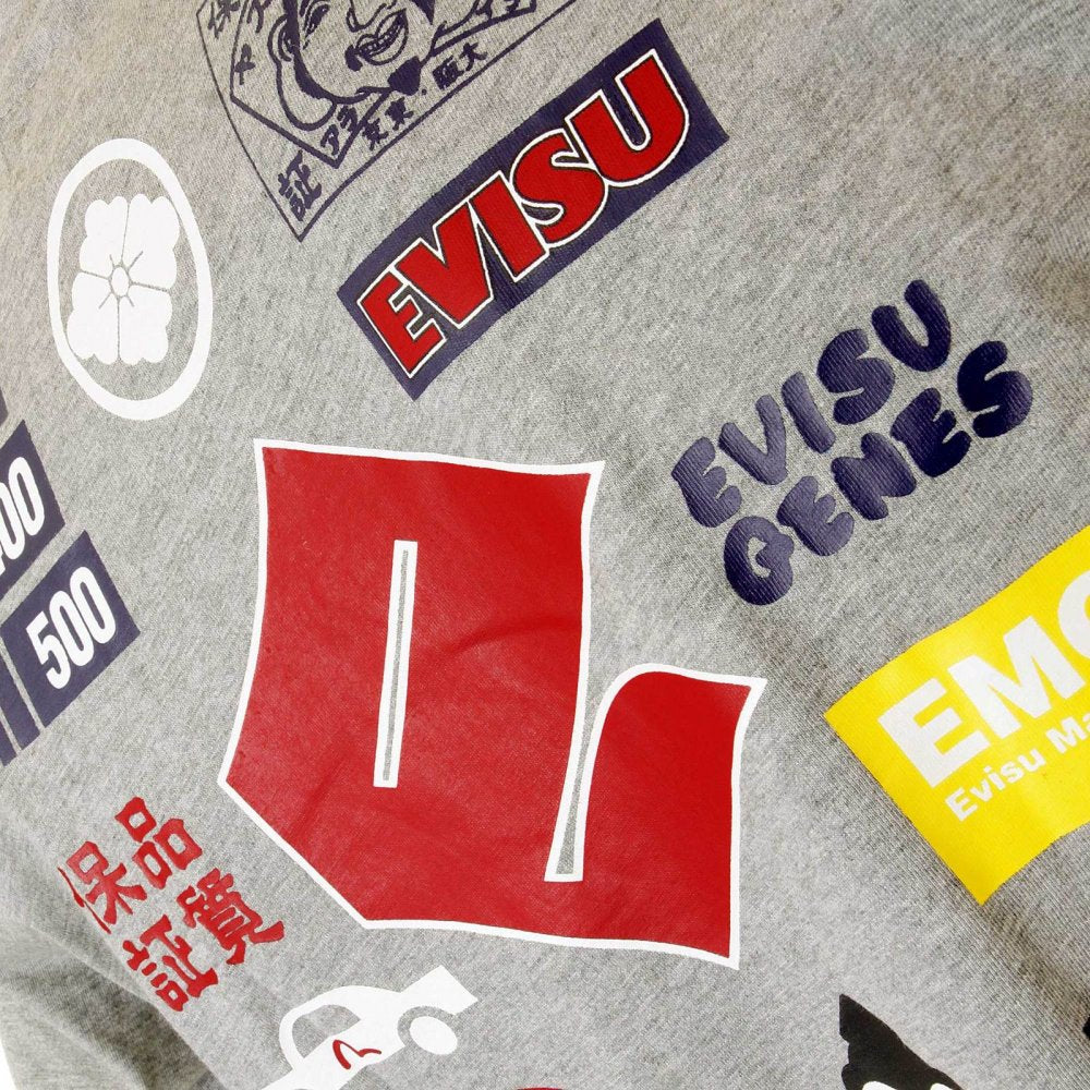 Early Original Grey EVISUZUKI long sleeve t shirt