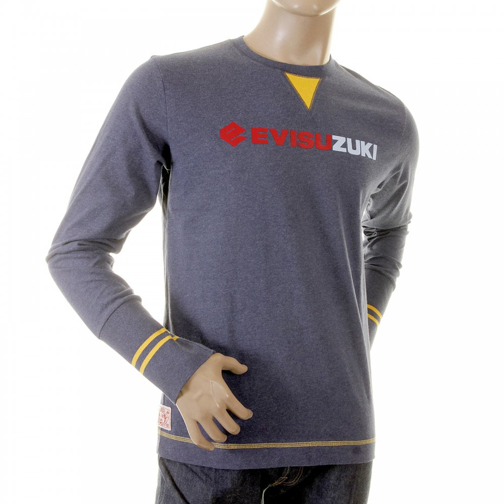 Authentic Rare EVISUZUKI T shirt in Ink Blue