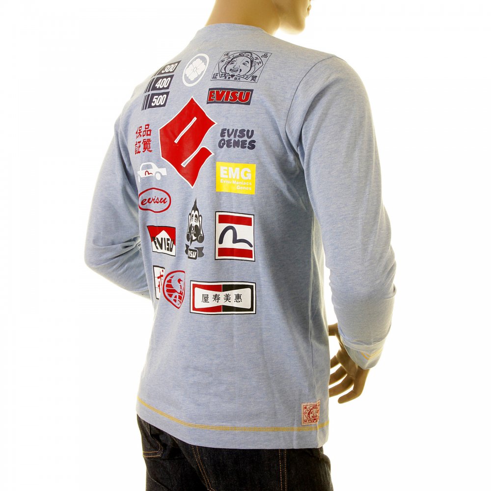 Rare Authentic Sky Blue EVISUZUKI T Shirt