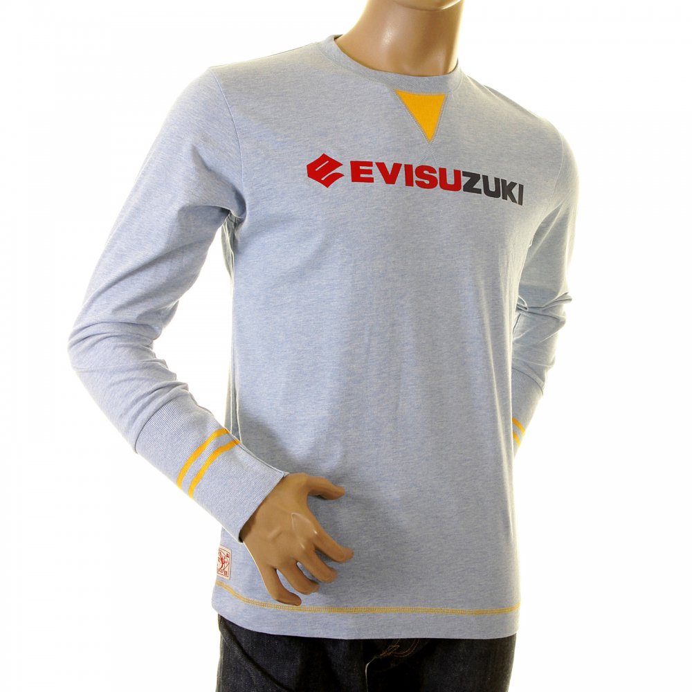Rare Authentic Sky Blue EVISUZUKI T Shirt