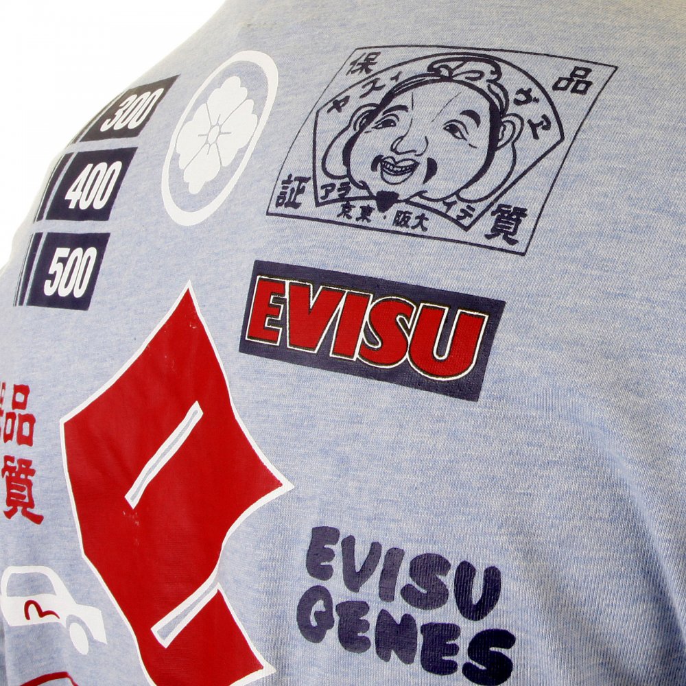 Rare Authentic Sky Blue EVISUZUKI T Shirt