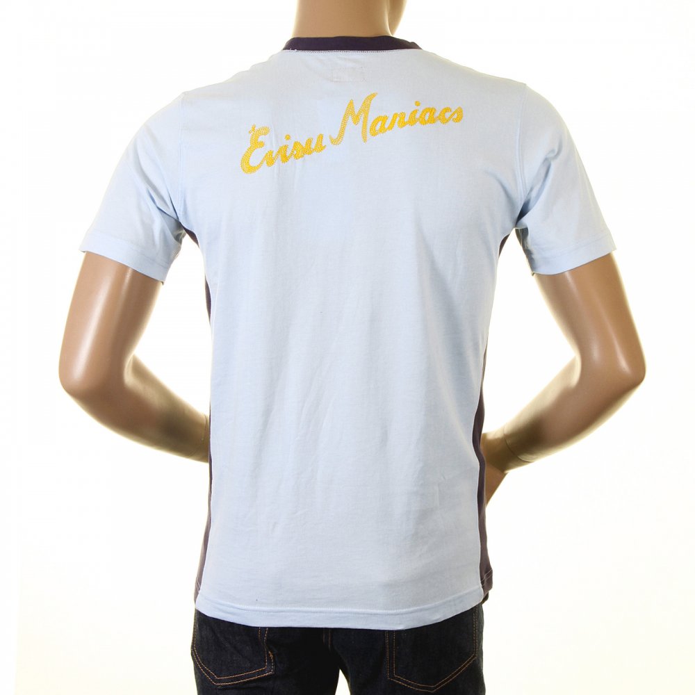 Sky Blue EVISU MANIACS T Shirt