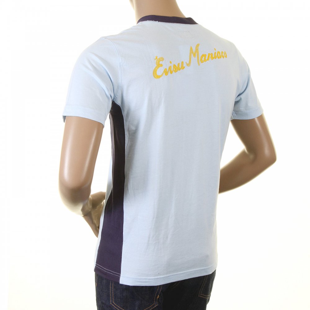 Sky Blue EVISU MANIACS T Shirt
