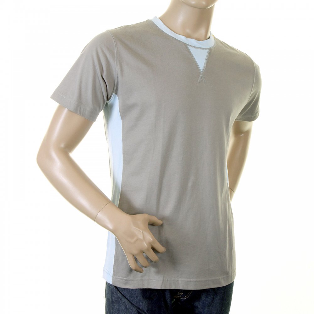 Rare panelled maniac t shirt in Grey