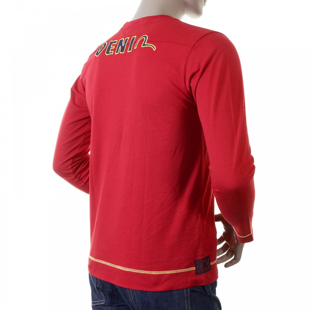 Red rare original long sleeve T shirt
