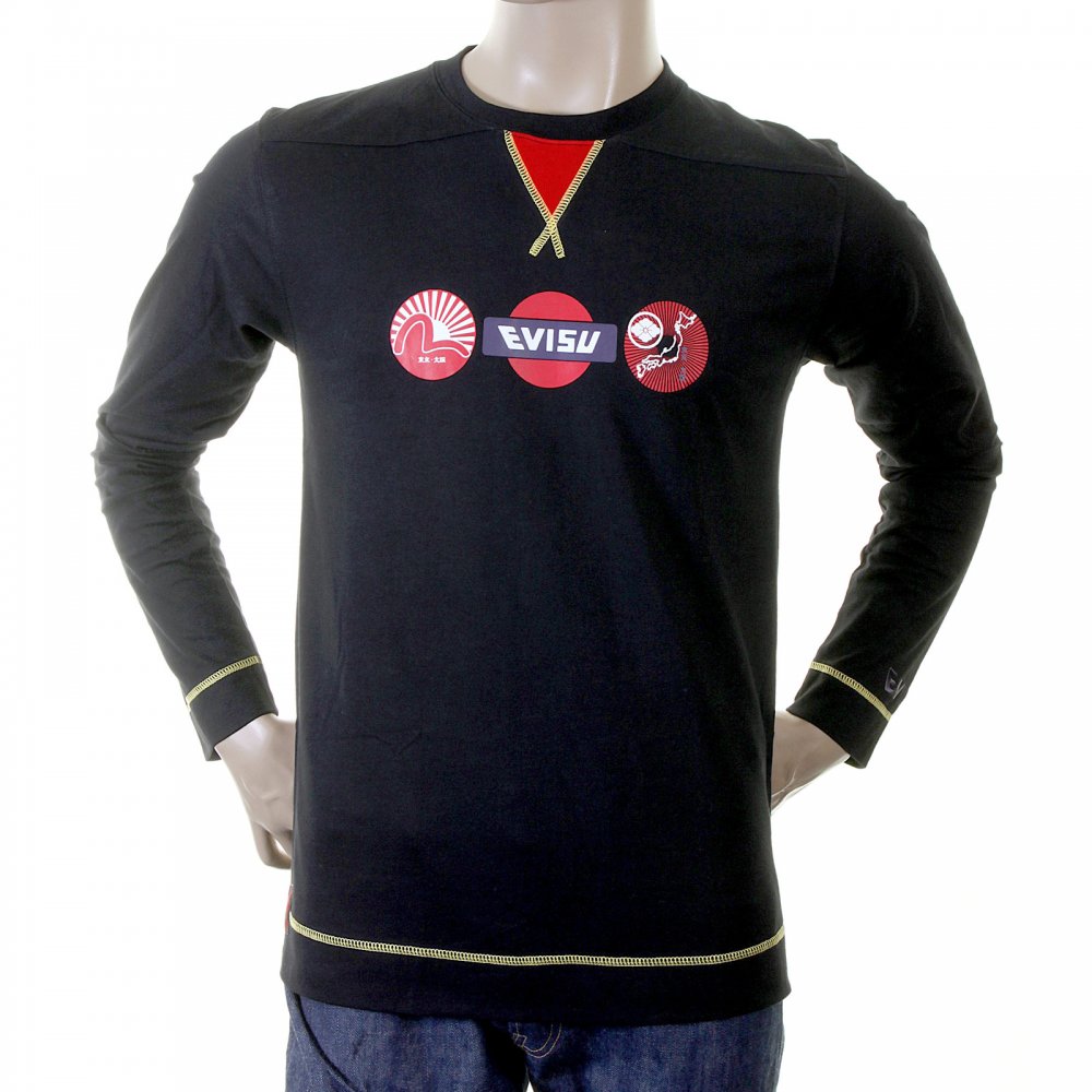 Black original genuine Japan themed cotton t-shirt