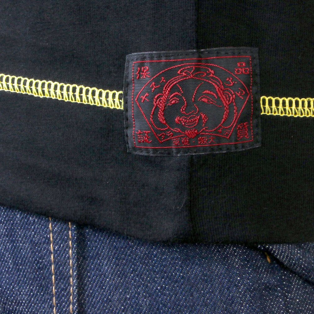Black original genuine Japan themed cotton t-shirt