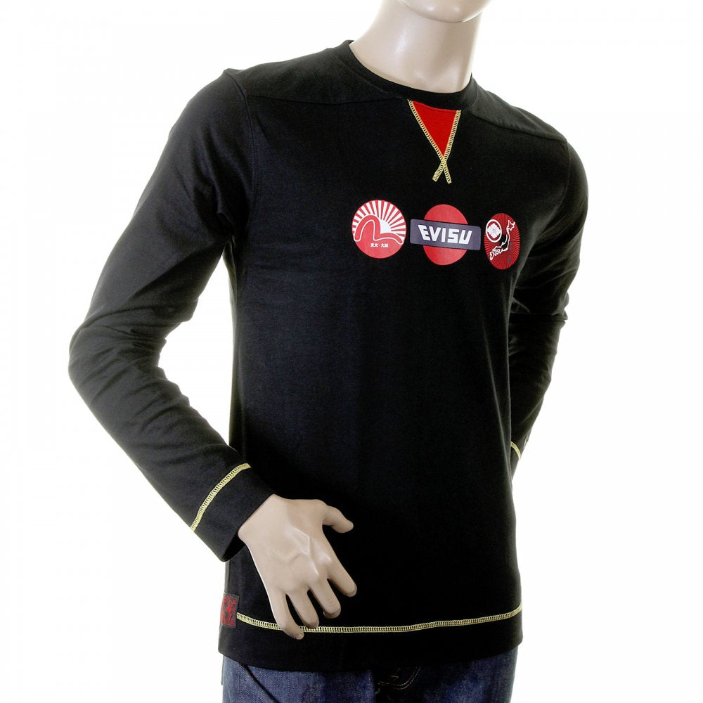 Black original genuine Japan themed cotton t-shirt