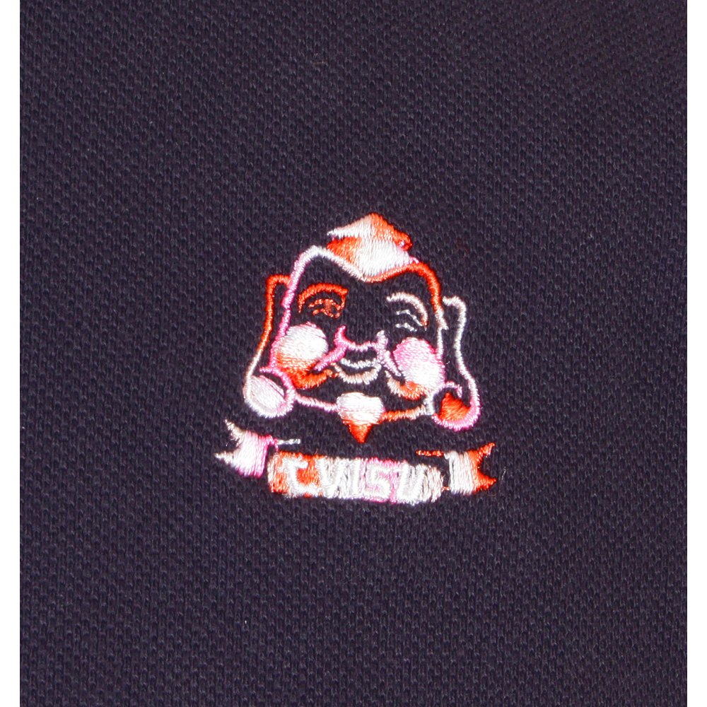 Mens Short Sleeve Ink Black Polo Shirt