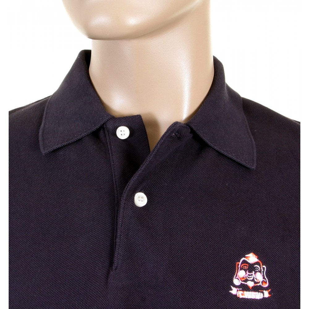 Mens Short Sleeve Ink Black Polo Shirt