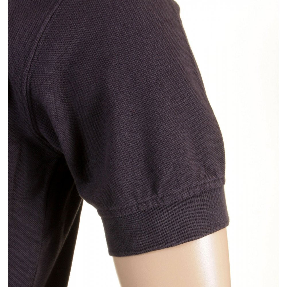 Mens Short Sleeve Ink Black Polo Shirt