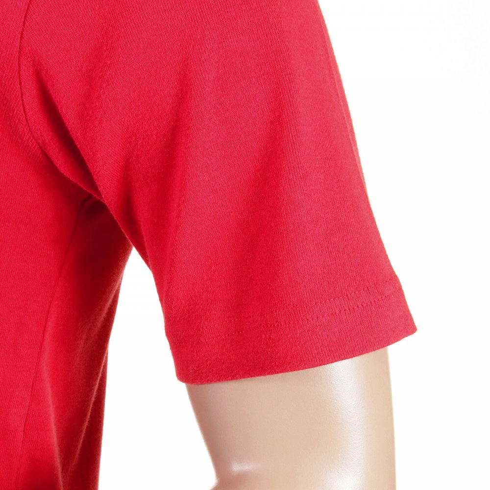 Red Short Sleeve, Crew Neck T-shirt