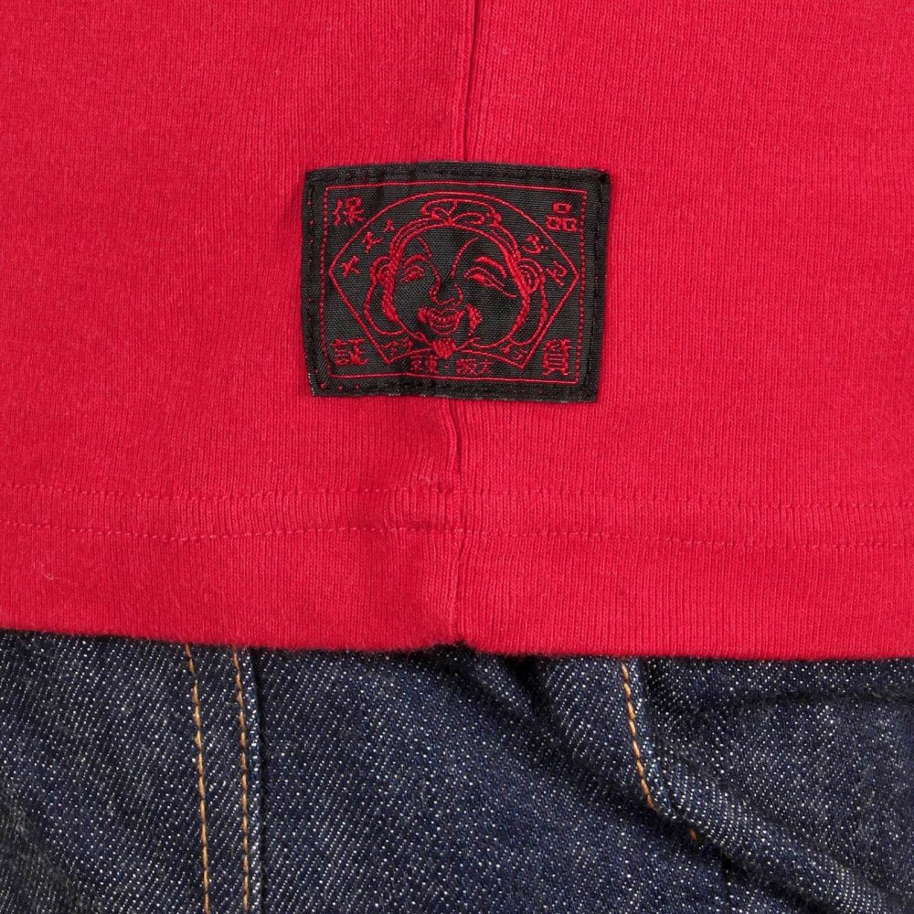 Red Short Sleeve, Crew Neck T-shirt