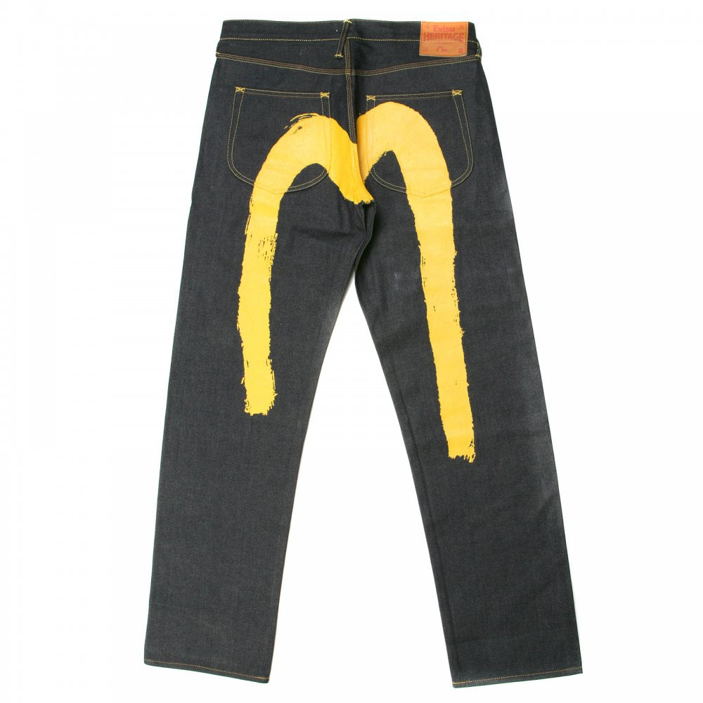 Yellow painted diacock jean