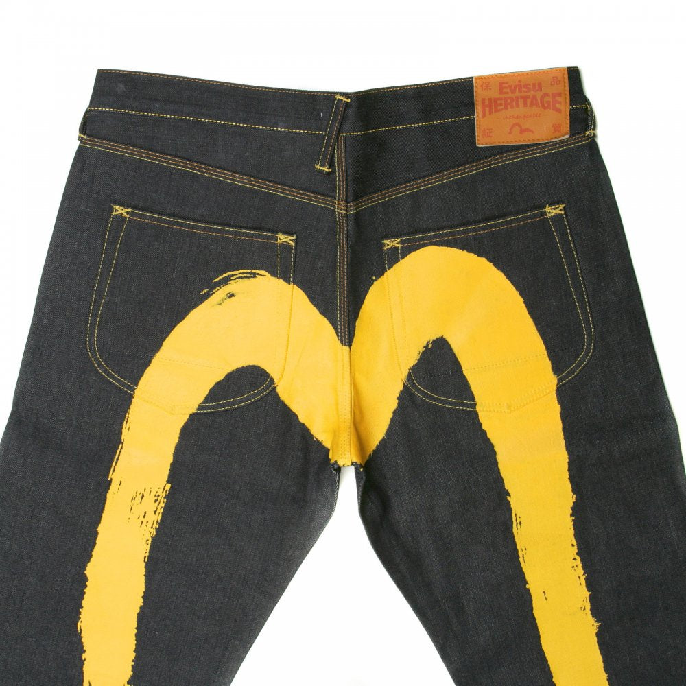 Yellow painted diacock jean