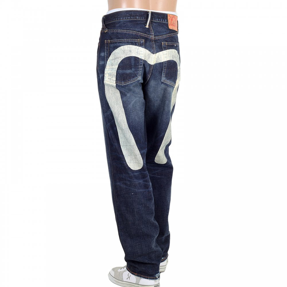 Dark Stonewash Jeans with Silver Diacock