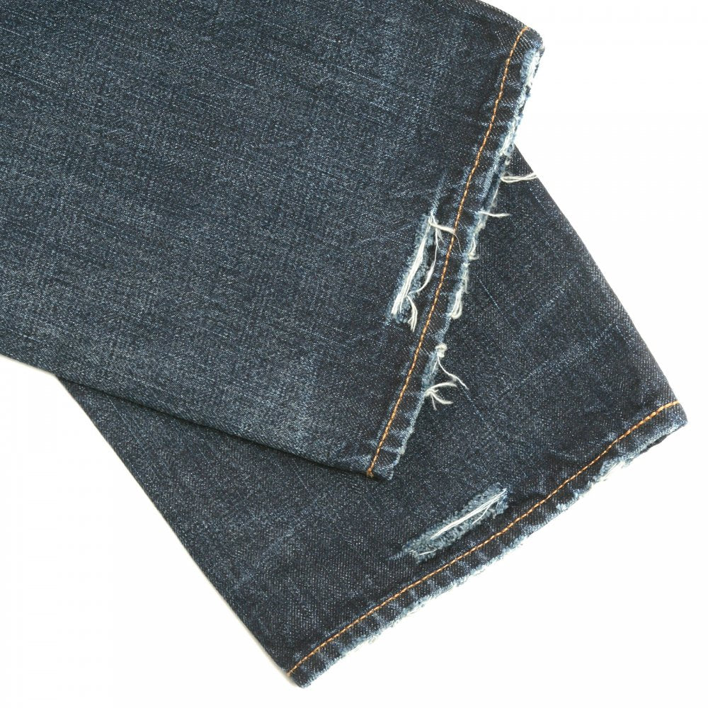 Dark Stonewash Jeans with Silver Diacock