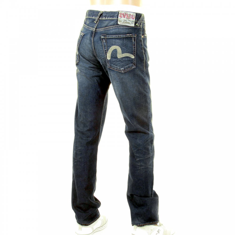 EU European edition Dark Denim jeans