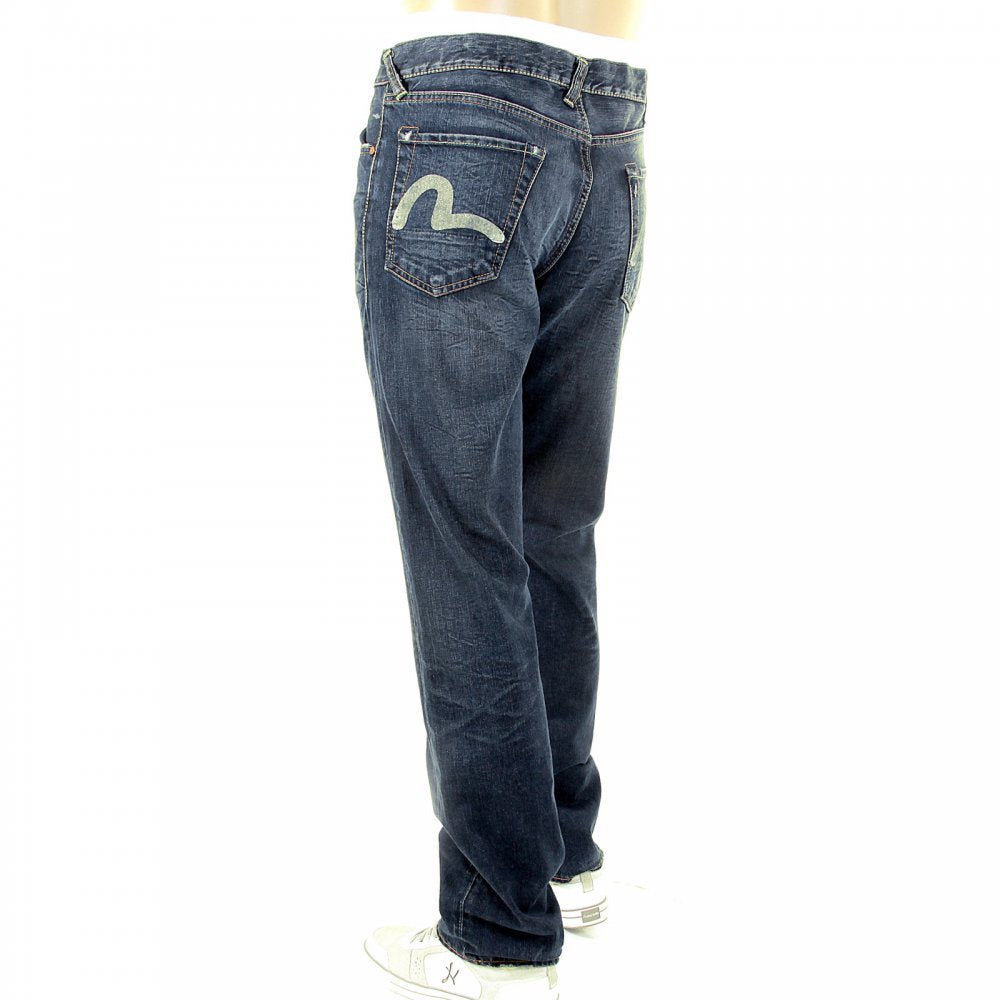 EU European edition Dark Denim jeans