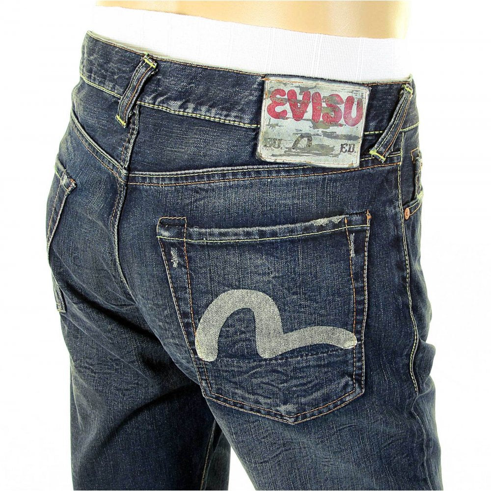 EU European edition Dark Denim jeans