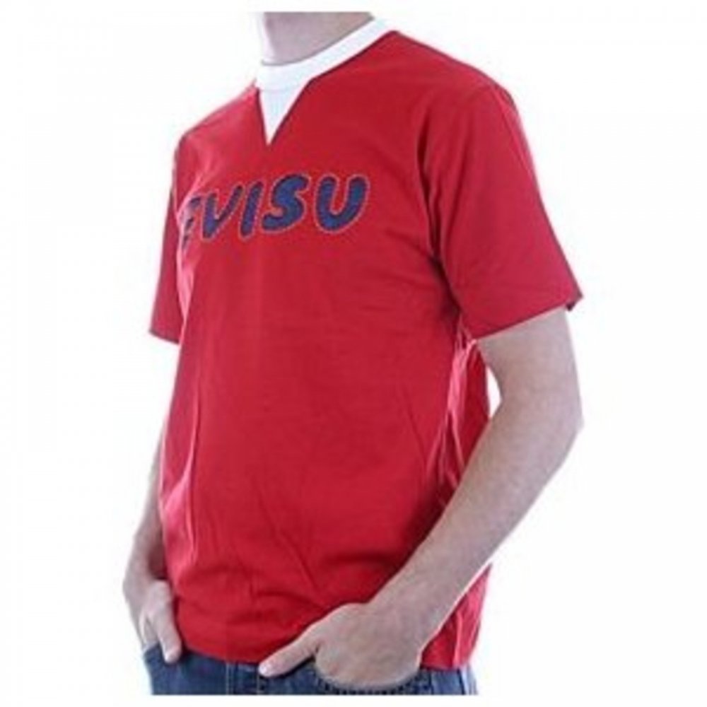 Short Sleeve Flame Red T Shirt