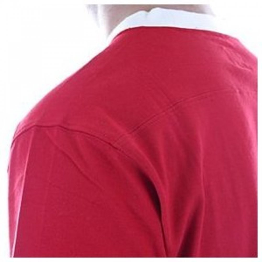 Short Sleeve Flame Red T Shirt