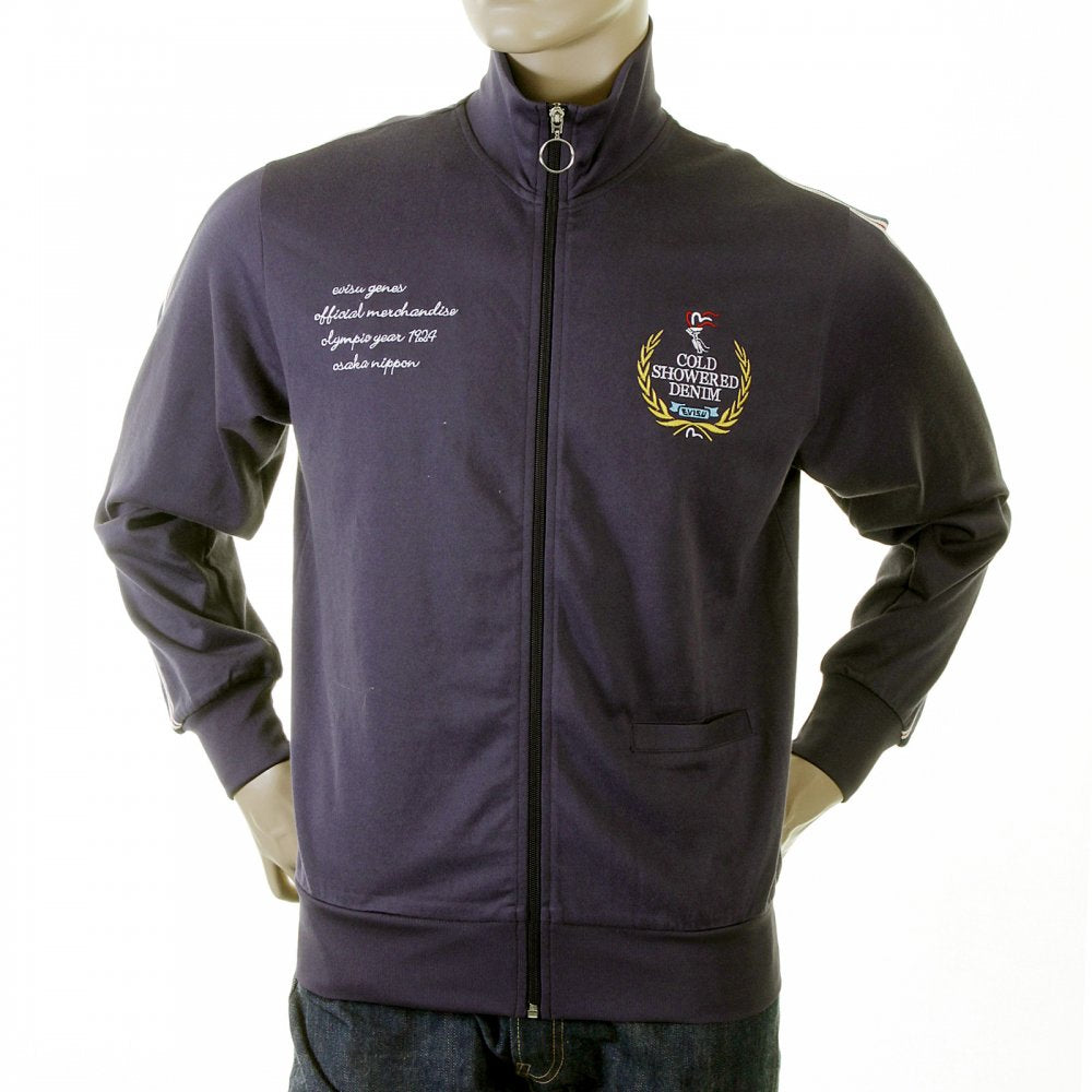 Ink Coloured Rare Zip-up Vintage Track Jacket