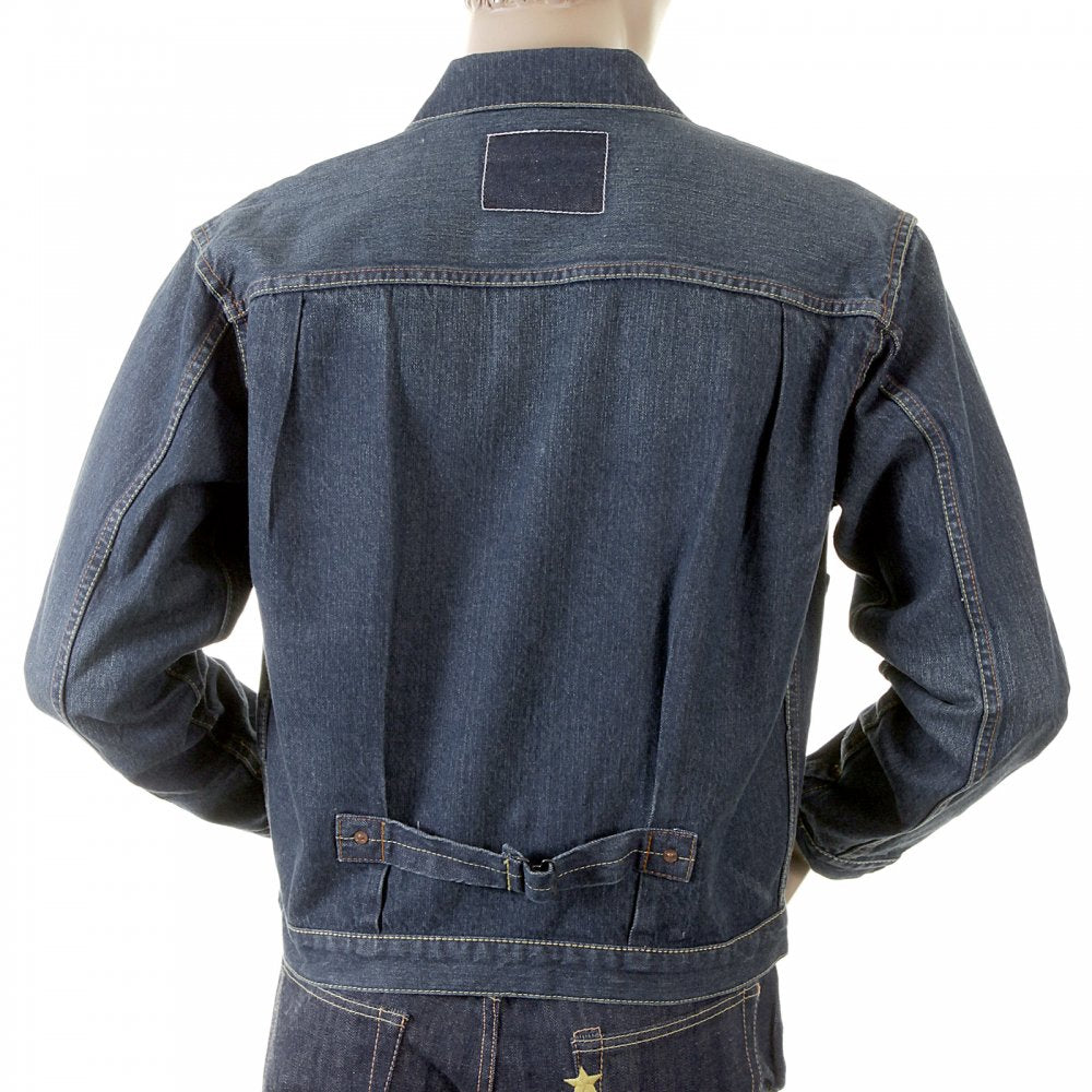 Genuine Two-Pocket Washed Denim Jacket
