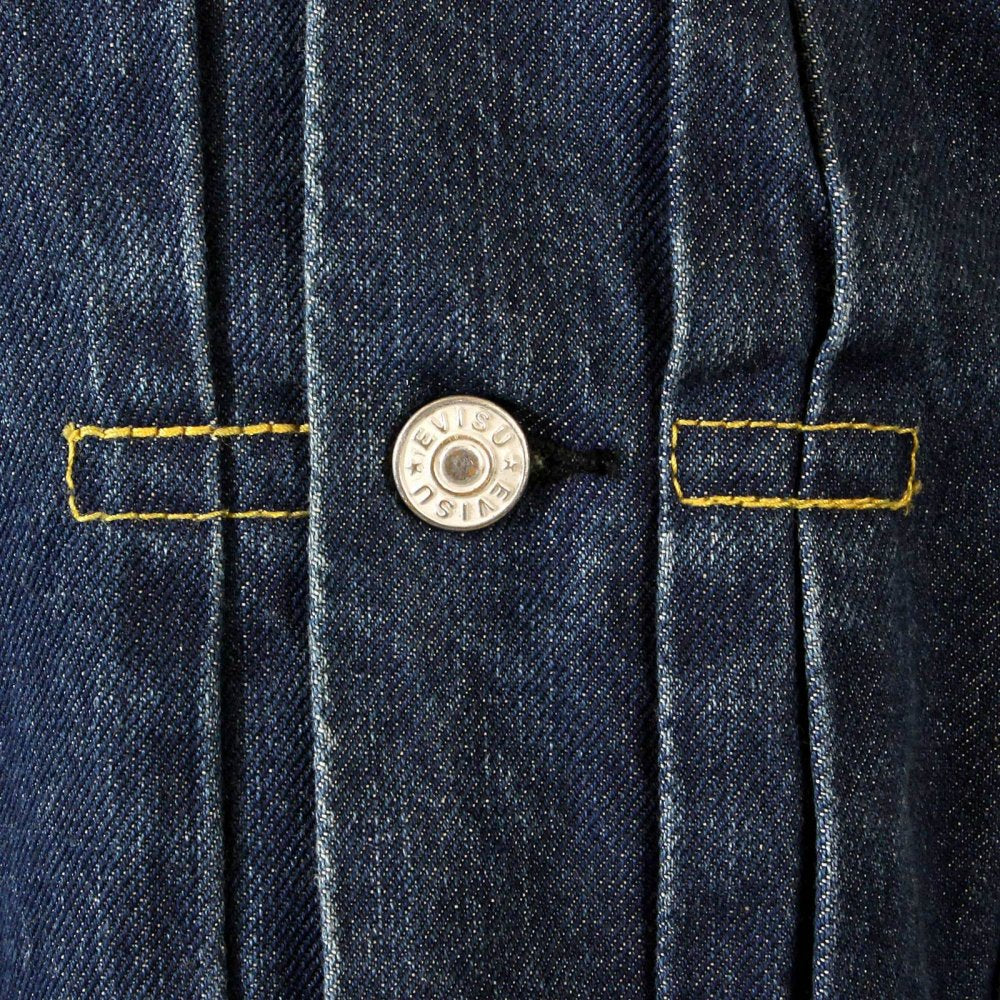Genuine Two-Pocket Washed Denim Jacket