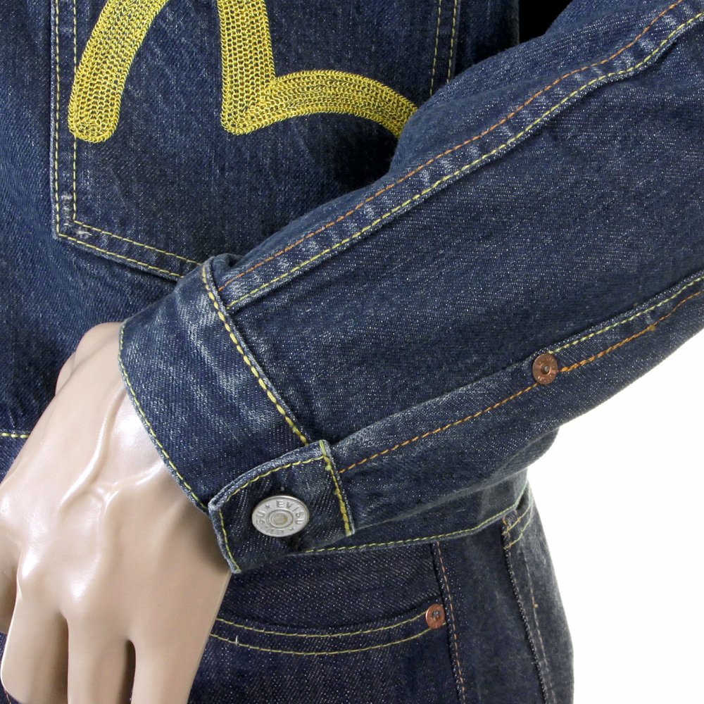 Genuine Two-Pocket Washed Denim Jacket