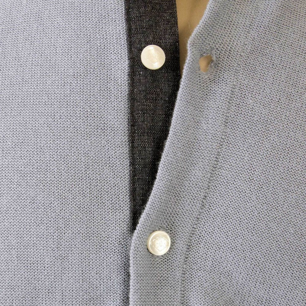 Deluxe Rare Sky Blue Knitted Shirt