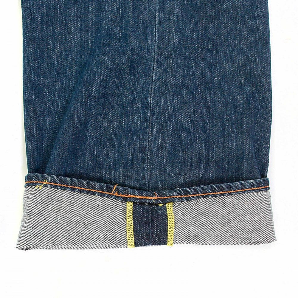 European Edition Painted logo Denim Vintage Jeans