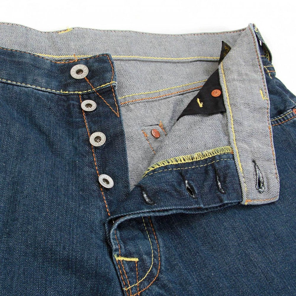 European Edition Painted logo Denim Vintage Jeans
