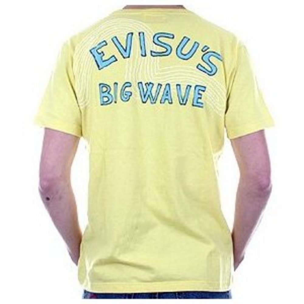 European Edition Yellow Short Sleeve T-Shirt