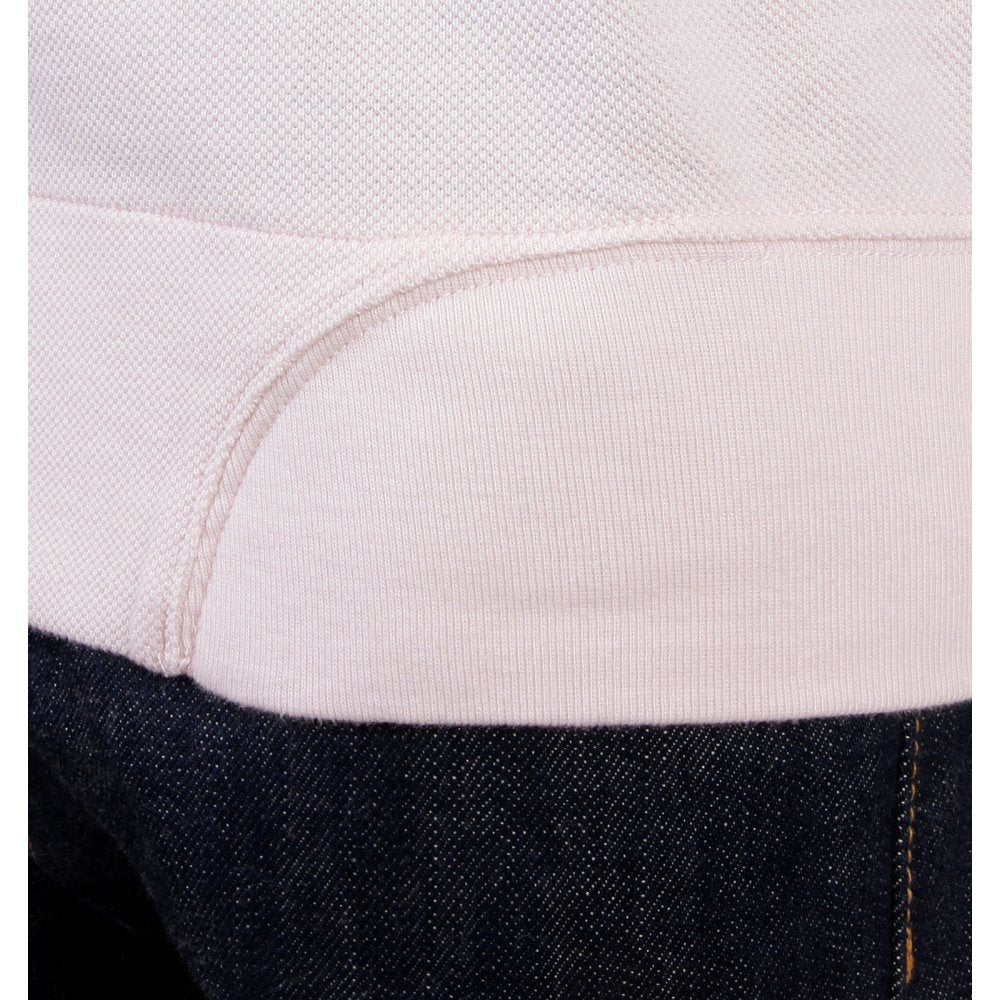 Washed Pale Pink Polo Shirt