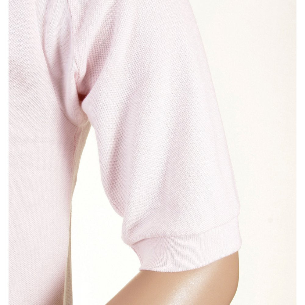 Washed Pale Pink Polo Shirt