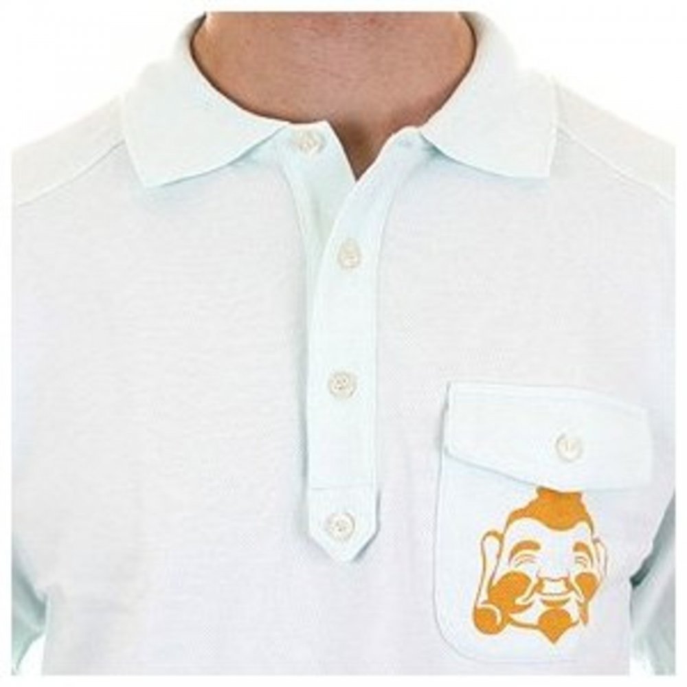 Sky Blue Short Sleeve Polo Shirt