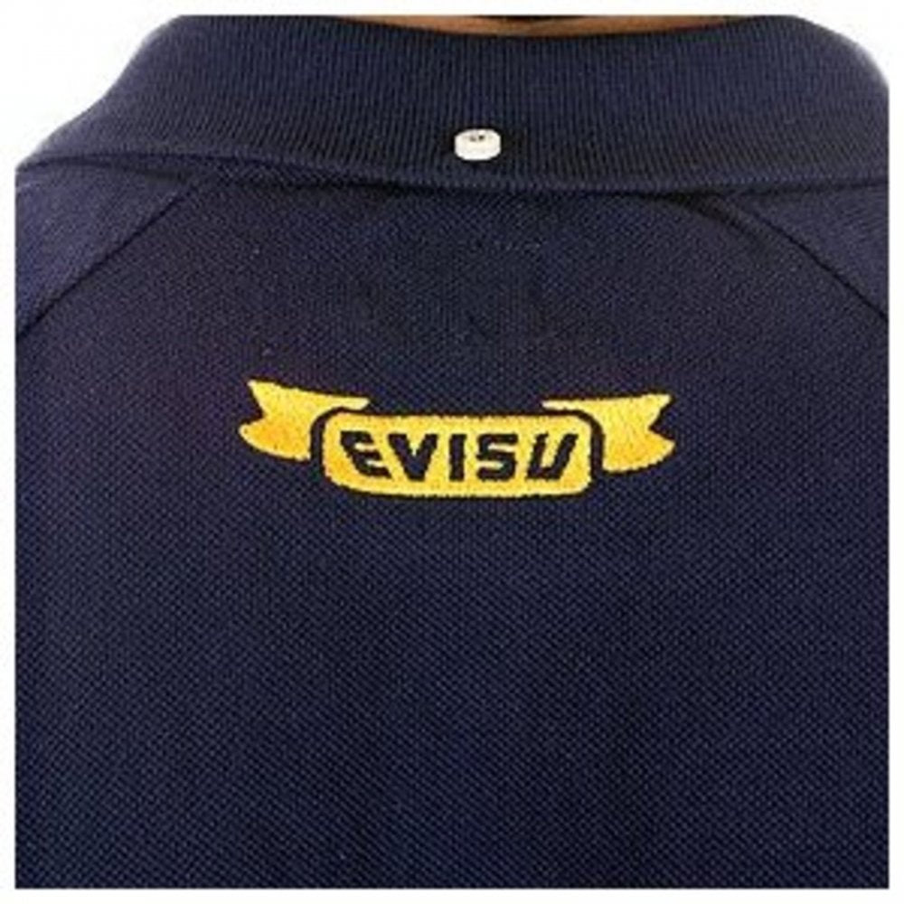 Navy Blue Regular Fit Pique Polo Shirt