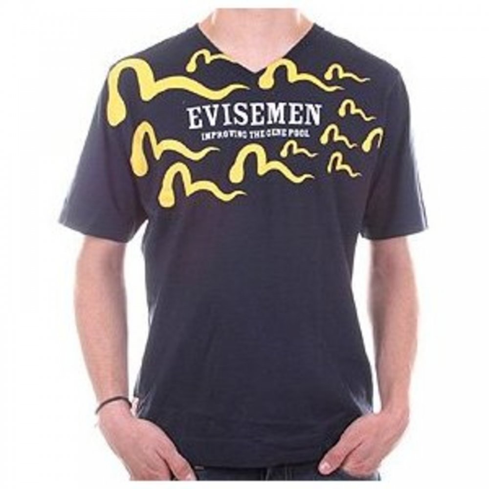 Navy Regular Fit V Neck T-Shirt