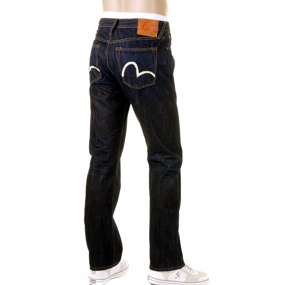 Dark Wash, Slim Straight Leg Jeans
